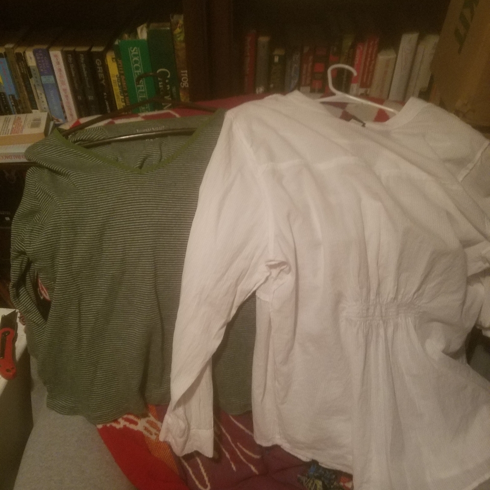 2 Tops $15